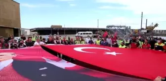 KASTAMONU - İnebolu'dan Ankara'ya 'İstiklal Sürüşü'nün ilk etabı tamamlandı