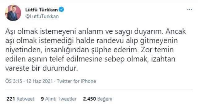 Randevu aldılar ama aşı olmadılar! O vatandaşlar sosyal medyada topa tutuldu