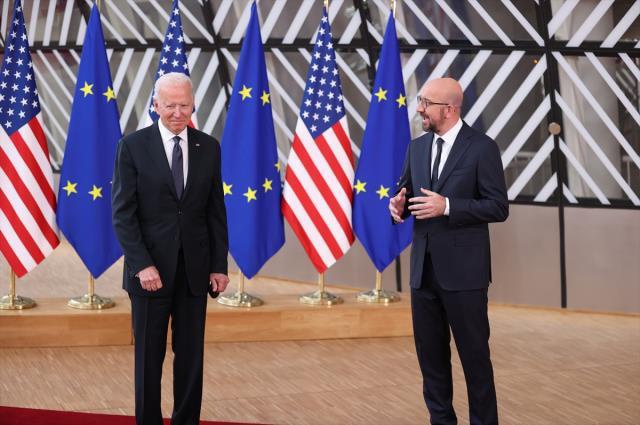 Son Dakika! NATO Zirvesi'nde Cumhurbaşkanı Erdoğan'la yaptığı toplantıyı değerlendiren Biden: İyi şeyler hissediyorum Son Dakika! NATO Zirvesi'nde Cumhurbaşkanı Erdoğan'la yaptığı toplantıyı değerlendiren Biden: İyi şeyler hissediyorum