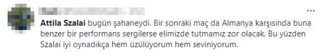 Atilla Szalai, Fransa karşısında gösterdiği performansla gündeme oturdu Atilla Szalai, Fransa karşısında gösterdiği performansla gündeme oturdu