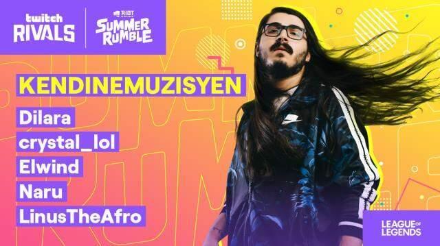 Team Kendine Müzisyen, Twitch Rivals'da ülkemizi temsil ediyor!