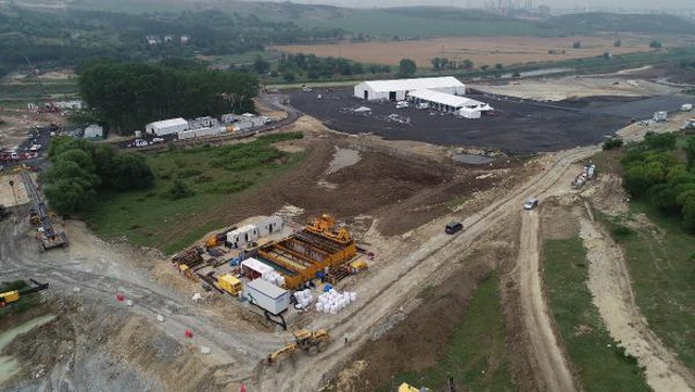 Kanal İstanbul'un temel atma törenine 2 gün kala son durum havadan görüntülendi Kanal İstanbul'un temel atma törenine 2 gün kala son durum havadan görüntülendi