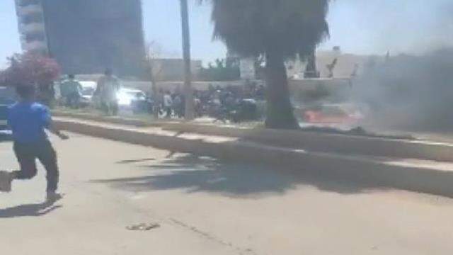 Afrin'de bombalı araçla saldırı: 3 ölü, 3 yaralı Afrin'de bombalı araçla saldırı: 3 ölü, 3 yaralı