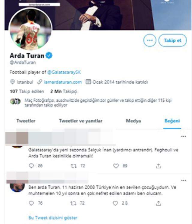 Arda Turan'dan kendisini istemeyen taraftarlara üstü kapalı şekilde gönderme Arda Turan'dan kendisini istemeyen taraftarlara üstü kapalı şekilde gönderme
