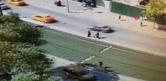 Son dakika haber | Bir anlık dalgınlığı hayatına mal oluyordu...Kaza anı kamerada