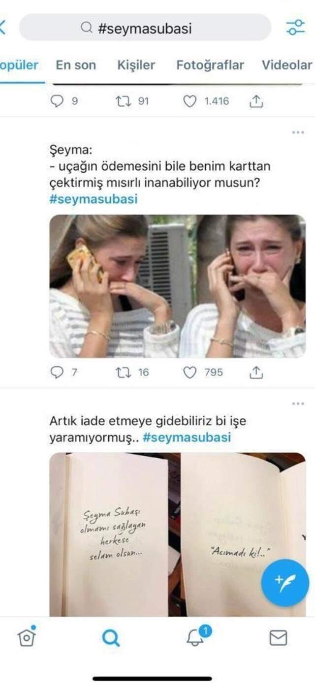 Mısırlı Mohammed Alsaloussi'den ayrılan Şeyma Subaşı sosyal medyada alay konusu oldu