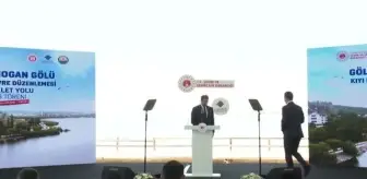 Gölbaşı Mogan Gölü Kıyı Bandı Çevre Düzenlemesi ve Bisiklet Yolu Açılış Töreni