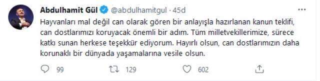 Adalet Bakanı Gül'den Hayvanları Koruma Kanunu teklifine ilişkin açıklama: Can dostlarımızı koruyacak önemli bir adım Adalet Bakanı Gül'den Hayvanları Koruma Kanunu teklifine ilişkin açıklama: Can dostlarımızı koruyacak önemli bir adım