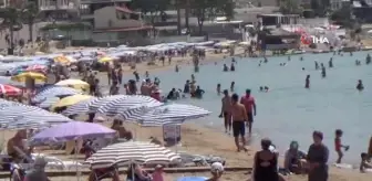 Didim'de normalleşmenin ilk gününde plajlar doldu
