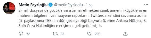 Elmalı'daki istismar davasının sanığı anne adına açılan Twitter hesabındaki belgelere erişim engellendi