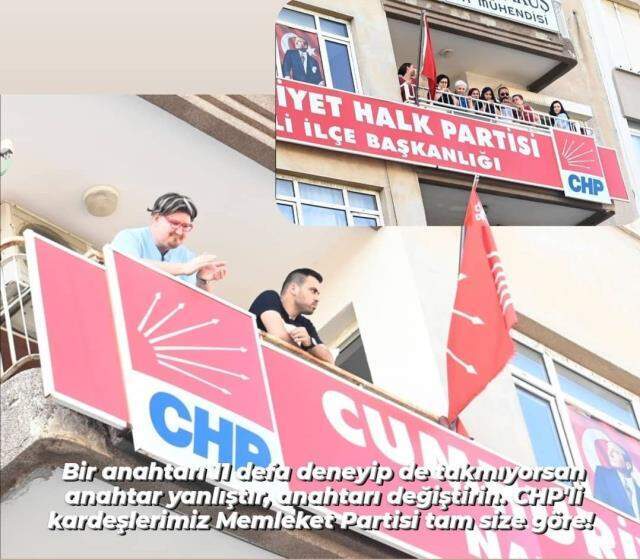 Eski partililerini balkonda karşıladılar! CHP'lilerin gizli gizli Muharrem İnce'yi izlediği anlar kameralara takıldı