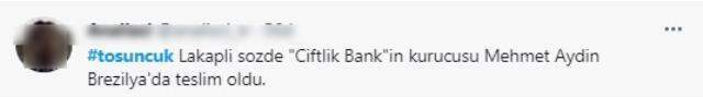 Tosuncuk teslim oldu sosyal medya yıkıldı! Herkes teslim olma nedenini parasının bitmesine bağlıyor