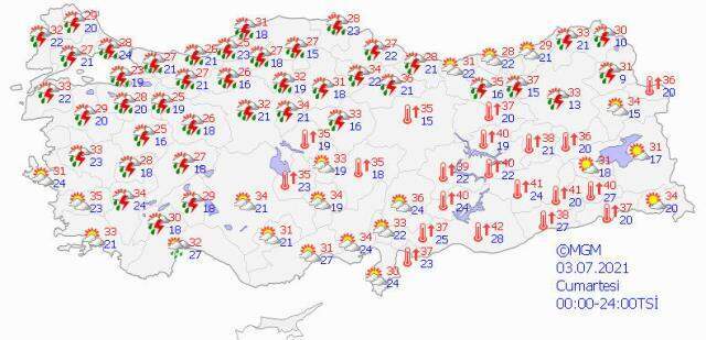 Meteoroloji'nden İstanbul dahil 6 kente sağanak ve dolu uyarısı