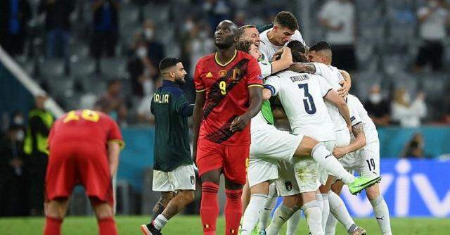 Attığı gol sonrası Donnarumma'ya sus işareti yapan Lukaku'ya tepki yağıyor Attığı gol sonrası Donnarumma'ya sus işareti yapan Lukaku'ya tepki yağıyor