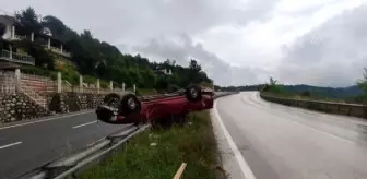 Sağanağın etkili olduğu trafik kazalarında 6 kişi yaralandı