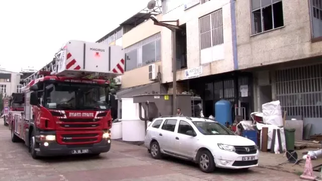 Boya atölyesinde gerçekleşen küçük çaplı patlamada biri hafif 2 kişi yaralandı