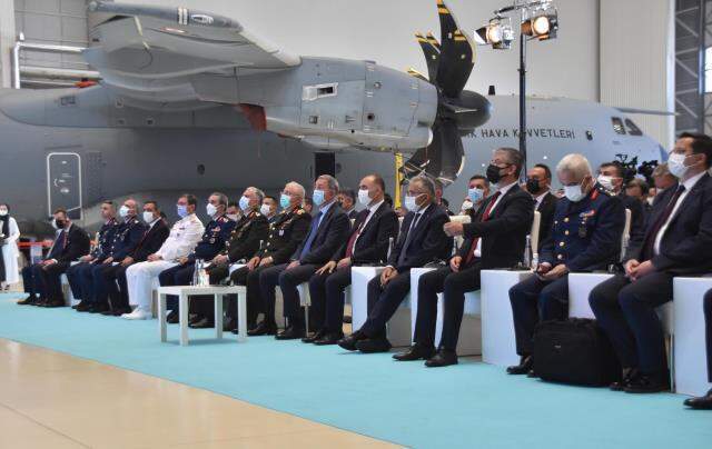 Uçak Bakım Tesisi Açılış Töreni'nde konuşan Cumhurbaşkanı Erdoğan: 14 ay gibi rekor bir sürede tamamladık Uçak Bakım Tesisi Açılış Töreni'nde konuşan Cumhurbaşkanı Erdoğan: 14 ay gibi rekor bir sürede tamamladık
