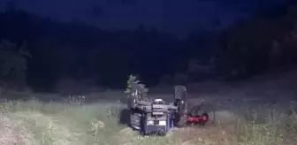 Son dakika haber... Balıkesir'de devrilen traktörün altında kalan kişi öldü
