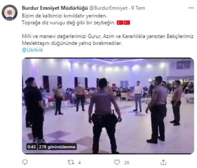 Gece Kartalları olarak anılan gece bekçilerinin düğünde oynadığı Al Yazma Zeybeği büyük beğeni topladı Gece Kartalları olarak anılan gece bekçilerinin düğünde oynadığı Al Yazma Zeybeği büyük beğeni topladı