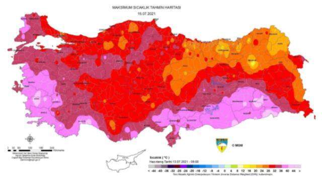 Kavrulacağız! Meteoroloji gün verip uyardı, sıcaklıklar 40 dereceyi geçecek Kavrulacağız! Meteoroloji gün verip uyardı, sıcaklıklar 40 dereceyi geçecek