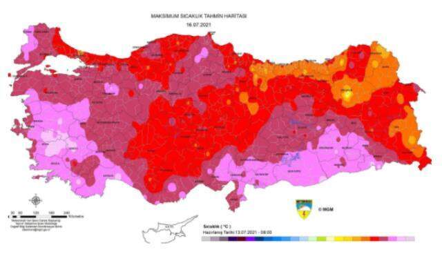 Kavrulacağız! Meteoroloji gün verip uyardı, sıcaklıklar 40 dereceyi geçecek Kavrulacağız! Meteoroloji gün verip uyardı, sıcaklıklar 40 dereceyi geçecek