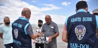Son dakika: Polis çadırları gezip, kurban satıcılarına sahte para uyarısı yaptı