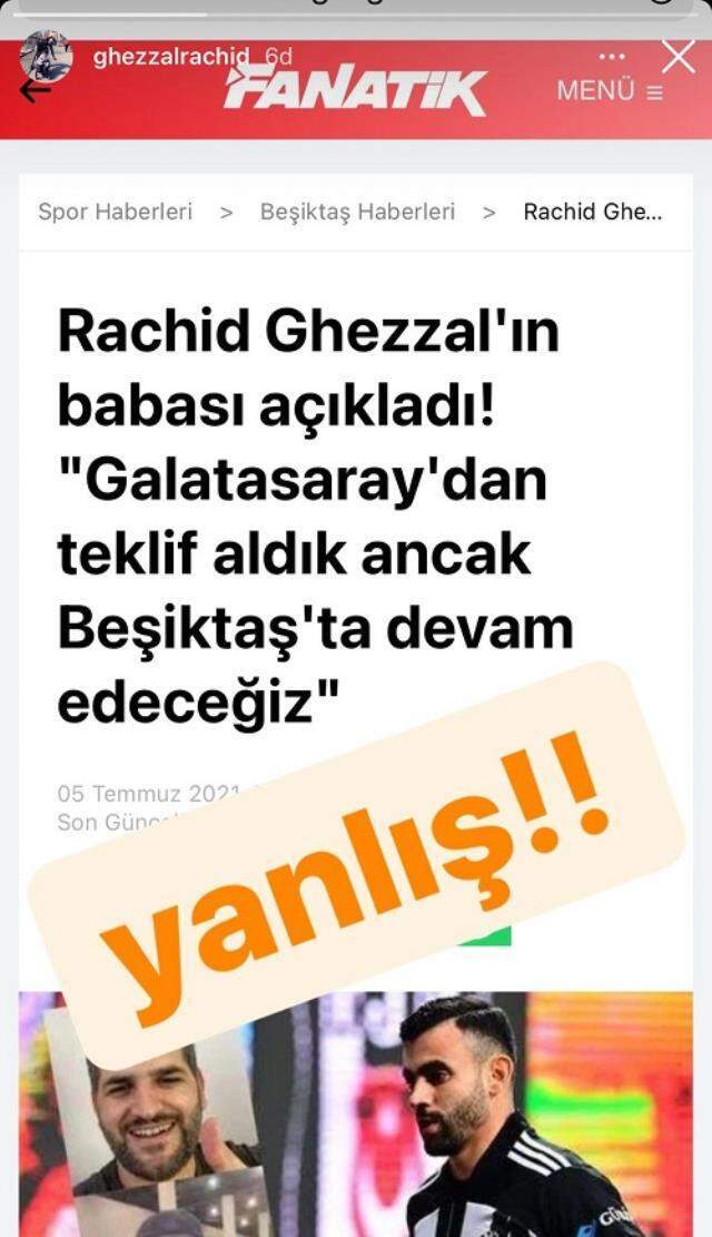 Bomba iddia! İstanbul'a gelen Ghezzal'ın menajeri, dün akşam G.Saray'la el sıkıştı Bomba iddia! İstanbul'a gelen Ghezzal'ın menajeri, dün akşam G.Saray'la el sıkıştı