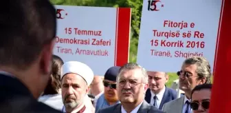 15 Temmuz'da hayatını kaybeden 251 kişi Arnavutluk'ta törenle anıldı