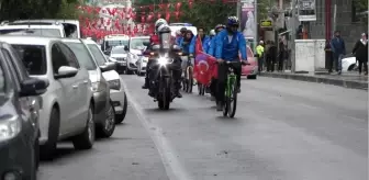 15 Temmuz şehitleri için pedal çevirdiler