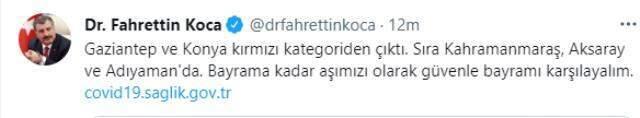Son Dakika: Türkiye'de 15 Temmuz günü koronavirüs nedeniyle 48 kişi vefat etti, 7 bin 304 yeni vaka tespit edildi