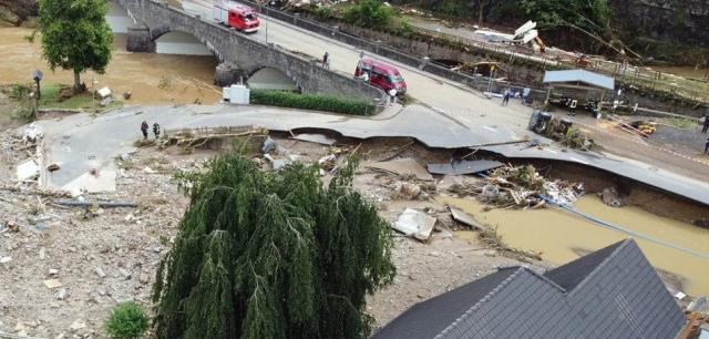 Almanya'daki sel felaketinde ölenlerin sayısı 95'e yükseldi