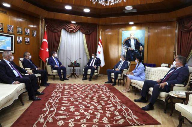 Azerbaycan Milli Meclisi'nden bir heyet ilk kez KKTC'de resmi temaslarda bulundu Azerbaycan Milli Meclisi'nden bir heyet ilk kez KKTC'de resmi temaslarda bulundu