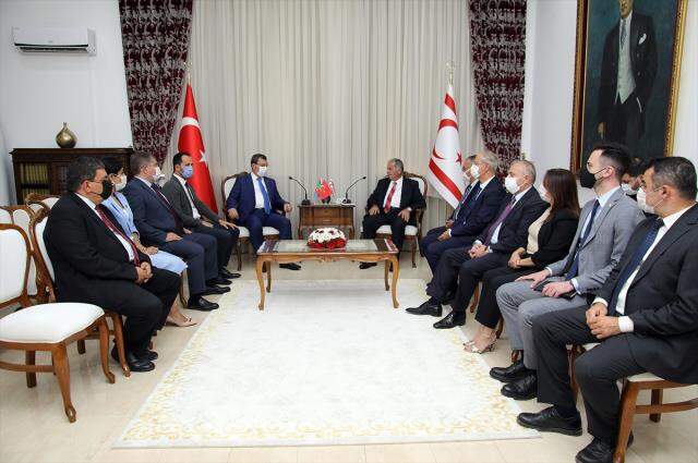 Azerbaycan Milli Meclisi'nden bir heyet ilk kez KKTC'de resmi temaslarda bulundu Azerbaycan Milli Meclisi'nden bir heyet ilk kez KKTC'de resmi temaslarda bulundu