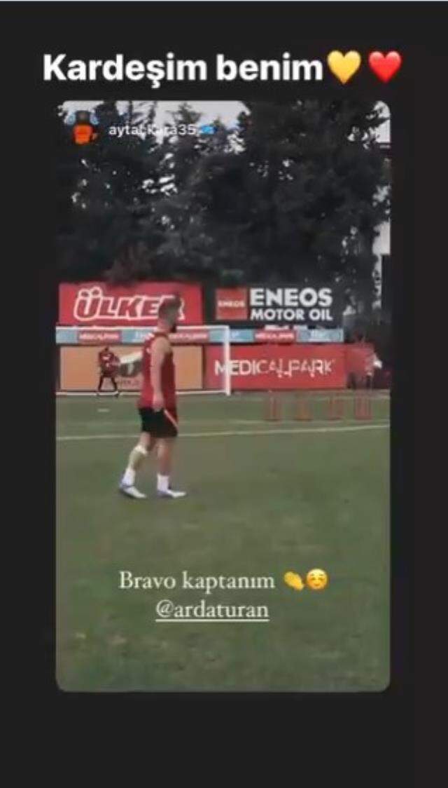 Galatasaray'ın antrenmanda attığı şık frikik golü taraftarı mest etti Galatasaray'ın antrenmanda attığı şık frikik golü taraftarı mest etti