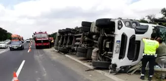 Silivri TEM otoyolundaki kazada 6 kişi yaralandı