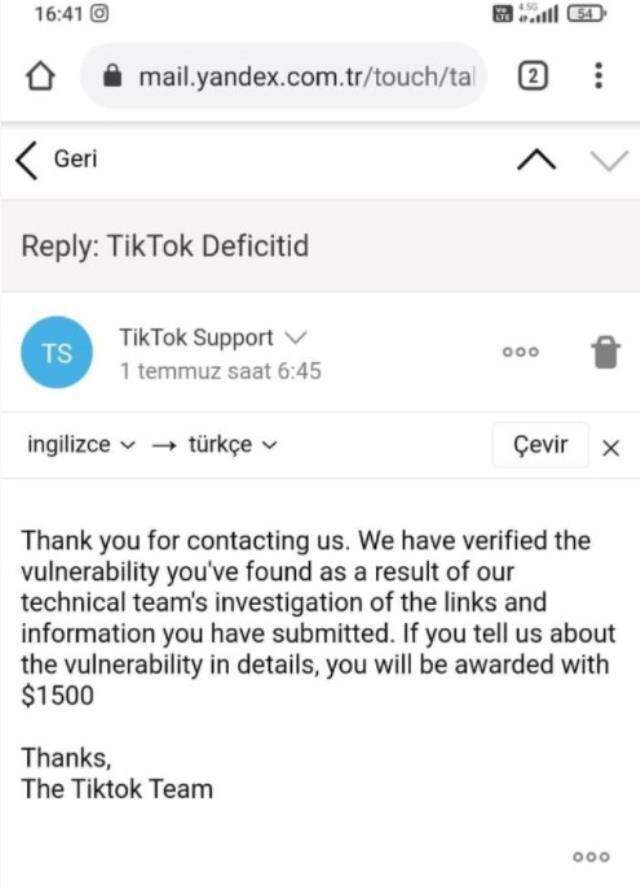Tiktok'un sınırsız jeton açığını bulan lise öğrencileri teklif edilen parayı yetersiz buldu Tiktok'un sınırsız jeton açığını bulan lise öğrencileri teklif edilen parayı yetersiz buldu