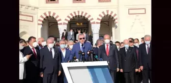 Cumhurbaşkanı Erdoğan, Bayram namazını KKTC'de kıldı