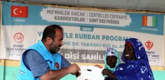 Fildişi Sahili'nde ihtiyaç sahiplerine kurban eti ulaştırıldı