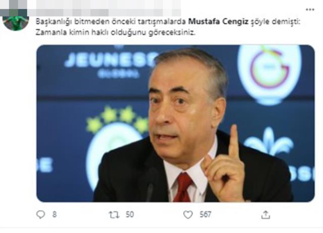 Galatasaray'da da Aziz Yıldırım vakası yaşanıyor! Eski Başkan Mustafa Cengiz'e destek yağıyor