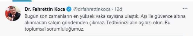 Son Dakika: Türkiye'de 22 Temmuz günü koronavirüs nedeniyle 52 kişi vefat etti, 9 bin 586 yeni vaka tespit edildi