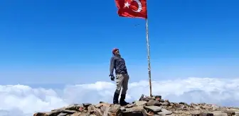 Amanos Dağları'nın zirvesine solo tırmanış yaptı