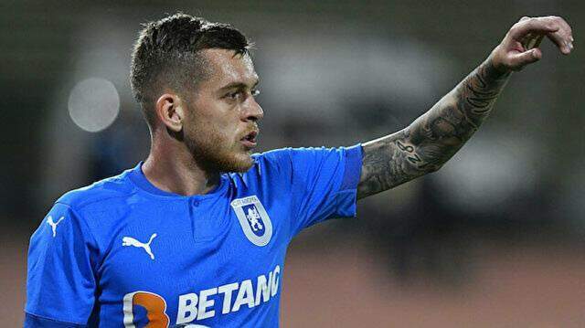 Galatasaray'ın yeni transferi Alexandru Cicaldau, İstanbul'a geldi