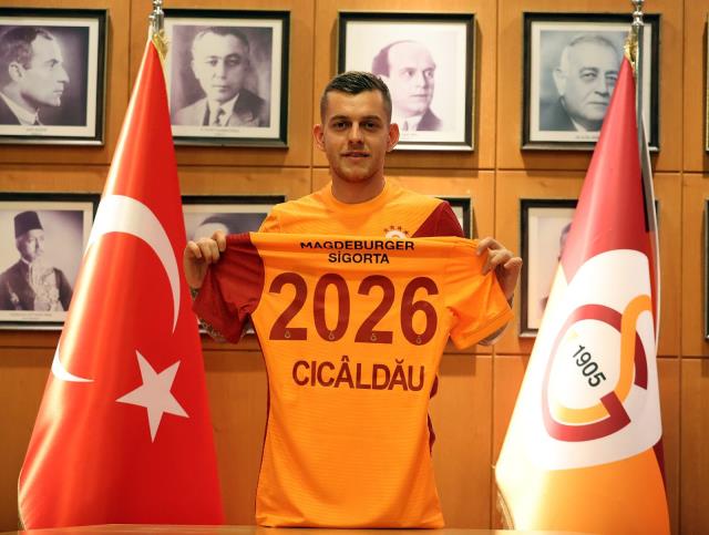 Rumen orta saha Alexandru Cicaldau resmen Galatasaray'da