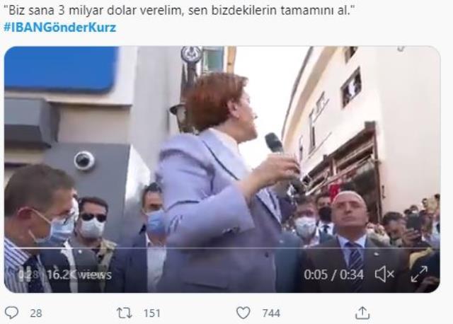 Akşener'den ırkçı lider Kurz'a mülteci yanıtı! '3 milyar euro verelim siz alın' sözleri sosyal medyada kampanyaya dönüştü