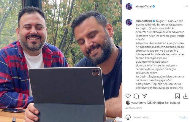 Kardeşinin ölümüyle yıkılan Alişan'dan yeni paylaşım: Bir ömür kalbimde kalacaksın Kardeşinin ölümüyle yıkılan Alişan'dan yeni paylaşım: Bir ömür kalbimde kalacaksın