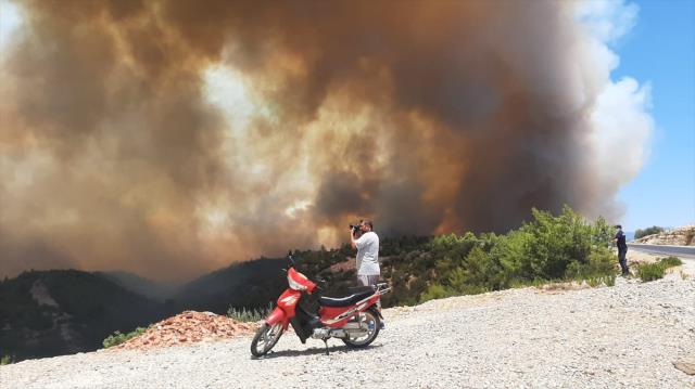 Antalya'da can telaşı fotoğraf karelerini yansıdı