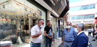 Esnaflardan Başkan Tahmazoğlu'na teşekkür