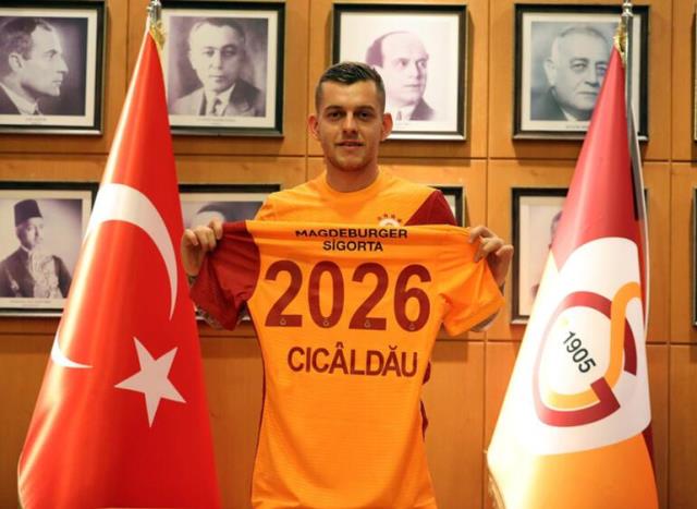 Galatasaray'ın yeni on numarası Cicaldau, Avrupa Ligi'nde forma giyemeyecek