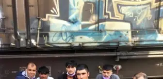 Çerkezköy'de Afganistan uyruklu 6 kaçak göçmen yakalandı
