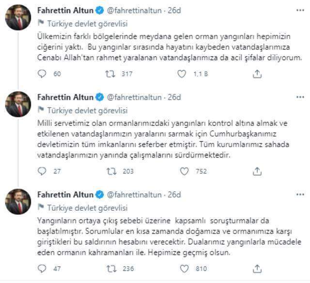 Son Dakika: Türkiye'nin güneyini esir alan yangınlarla ilgili soruşturma başlatıldı Son Dakika: Türkiye'nin güneyini esir alan yangınlarla ilgili soruşturma başlatıldı